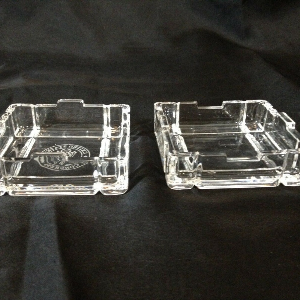 United States Congress Crystal Trinket Box USA - Picture 3 of 10